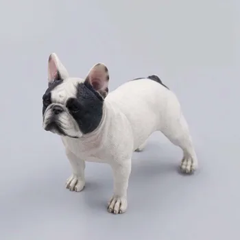 Mnotht 1/6 Bulldog francez Postura de Simulare Câine Model Scena Accesoriu Vehicul Ambarcațiunile de Decor pentru Figura de Acțiune de Colectare m5n