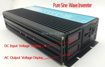Display Digital 2000W pure sine wave inverter DC60V să AC220V 50Hz pentru sistem solar
