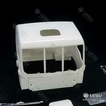 NOI Stoc LESU RC 1/14 Basculantă Camion Cabina Plastic Set Auto Shell DIY TMY MAN TGS Model TH15876-SMT3