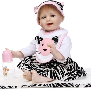 Bebe 55cm lifelikereborn păpuși pentru copii-un contact real cu rădăcini de păr copil nou-născut bonecas în viață jucarii pentru copii