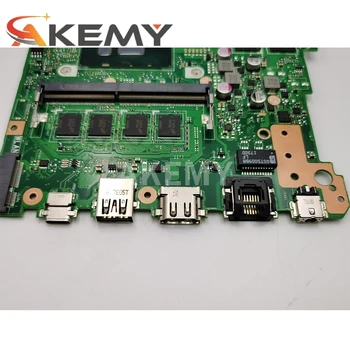 Akemy X405UQ Pentru ASUS X405U X405UN X405UR X405URR X405URP X405UQ X405UF Laotop Placa de baza X405UQ Placa de baza W/ I3-CPU 8GB RAM