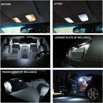 Led lumini de interior Pentru Infiniti jx35 2012-2013 16pc Lumini Led Pentru Autoturisme kit de iluminat becuri auto Canbus
