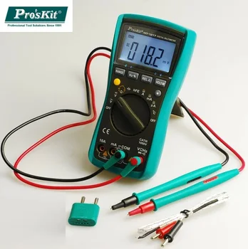 Pro 'skit MT-1217 Multi-Funcție Multimetru de Precizie Înaltă Digital cu LED-uri de Afișare Automată a domeniului Tester Voltmetru Ampermetru Instrumente