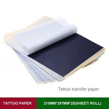 HSPOS Transport Gratuit Tatuaj Transfer Hârtie de Dimensiune A4 Tatuaj Termică Copiator Hârtii Stencil Tatuaj Transfer de Accesorii pentru Mașini de