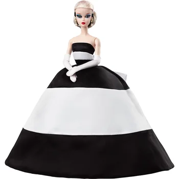 Păpuși Barbie FXF25 Colector Clasic Model de Moda de Colectare a 60-a Aniversare Pop Edition FXF25 Jucărie Clasic Fete Cadou de Ziua de nastere