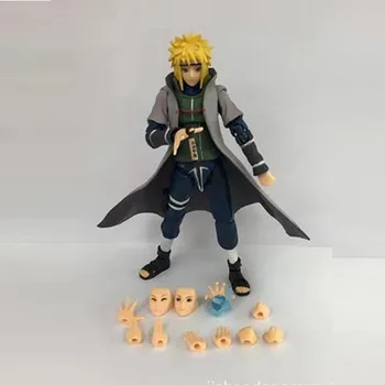Japonia Naruto Autentic Figura Jucarii Model Anime Naruto Namikaze Minato Shf Hand-made Papusa de Colectie Cadouri Pentru Ziua de nastere Copii