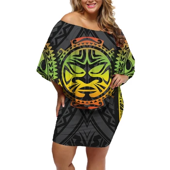 платье Liber fără Mâneci Femeile Mici Cape De pe Umăr Rochii de Vara Y2k Vestidos De Mujer Casual Polinezia Frangipani