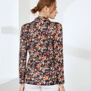 2021 moda topuri de femei cămăși pentru femei imbracaminte bluze buton de cămașă cu guler bluza top de vară floare floral doamnelor munca