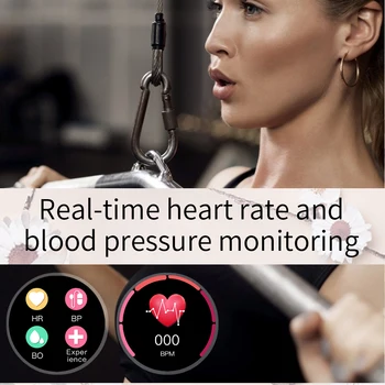 NY13 Ceas Inteligent Femei,IP68 rezistent la apa de Monitorizare a ritmului Cardiac,Doamna Bluetooth Fitness Brățară,Doamnelor Smartwatch NY12 Plus PK KW10