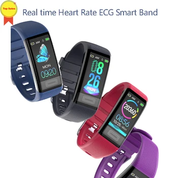 ECG PPG Brățară Inteligent Trupa Tensiunii Arteriale Rata de Inima Ceas Bratara Fitness Tracker pentru Iphone IOS android xiaomi mi band 4