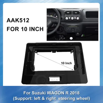 10 inch 2 Din Masina Stereo Fascia cadru pentru Suzuki WAGON R 2018 masina DVD player panoul de bord mount kit Rama ornamentului de produse auto