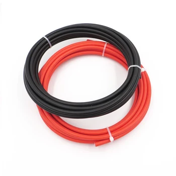 La 200 de Metri/Rola 4mm2 (12AWG) Cablu Solar Roșu și Negru Pv Cablu Wire Conductor de Cupru XLPE Sacou-certificare TUV