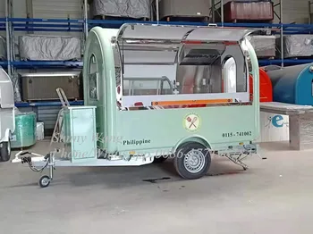 Inghetata caravana magazin de telefonie mobilă camion de alimente produse alimentare mobile trailer restaurant camion de vânzare