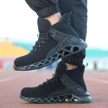 Munca Adidași De Sex Masculin Siguranță Pantofi Pentru Bărbați Din Oțel Toe Pantofi Ușoare Barbati Cizme De Iarna Pantofi De Lucru Boot Indestructibil Industriale Pantofi