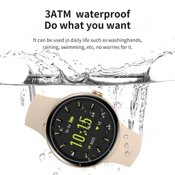 LIGE Ceas Inteligent Bărbați Femei AMOLED 390*390 Ecran Tensiunii Arteriale Sport Fitness Smartwatch Barbati Smart Watch Pentru IOS, Android Telefon