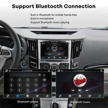 7 INCH cu DVD Auto Radio Navigație Multimedia Player pentru Ford Focus 2 Fiesta, C-Max, S-Max, Fusion Tranzit Kuga 2005-2007 Bluetooth