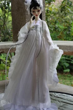 1/4 1/3 scară BJD haine vechi costum Hanfu rochie Zână pentru BJD/SD MSD SD13 EID femeie mare fata papusa accesorii C0238