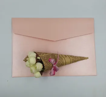 50pcs 23*16cm Rafinat multicolor Culoare perla plicuri de hârtie de afaceri invitatie de Nunta, Invitatie la Petrecere Plicuri