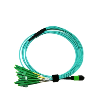2 BUC/ Lot 3M MPO/APC-LC/APC 12 Core MPO Multimode Fibra Optica Patch Cord Cabluri Transport Gratuit