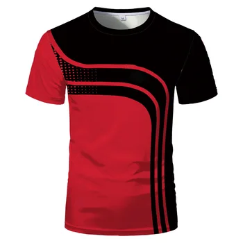 Moda nou 3D Imprimate Tricou maneca Scurta Barbati vară o-neck barbati Topuri sport T-shirt pentru bărbați