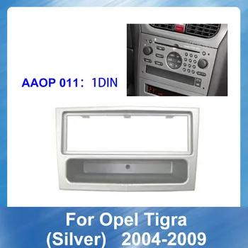 Masina Radio Stereo CD Player Măștii Panoului de Placă Cadru Pentru OPEL Tigra Argint 2004-2009 Mașină de retehnologizare DVD GRI DARK SILVER Bezel