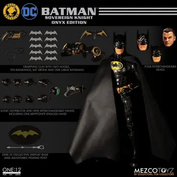 În Stoc Original Mezco UNA:12 DC Monarh knight Batman limitat Anime Acțiune de Colectare Cifre Model de Jucarii si Cadouri pentru Copii