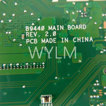 B9440 i5-7200CPU Placa de baza Pentru ASUS B9440 B9440U B9440UA B9440UAM B9440UAR Laptop placa de baza Testat de Lucru