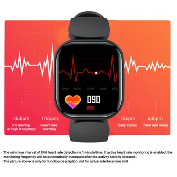 Copii Ceas Inteligent Heart Rate Monitor Somn Memento Apel de Alertă prin SMS de la Distanță Camera Sport Smartwatch pentru Fete Baieti Copii