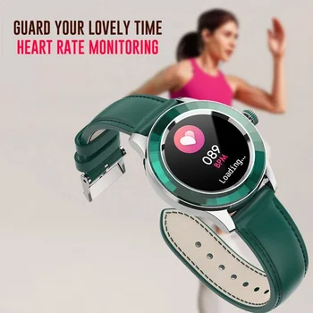 GEJIAN Doamnelor Ceas Inteligent Femei Fitness Ceas rezistent la apa Sports Tracker smartwatch cadou Fată reloj inteligente pentru Xiaomi, Huawei