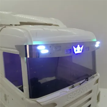 Parasolar Lumini cu LED-uri Lampa Parasolar pentru Tamiya 1/14 Scania R620 56323 R730 Camion RC Accesorii Piese de Decor