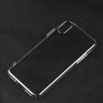 100buc/lot.Transparent de Cristal Clar Slim fullbody de protecție PC Greu de Caz Pentru iPhone X/iPhone XS 5.8