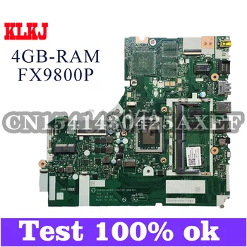 KLKJ NM-B341 Laptop Placa de baza Pentru Lenovo 320-15ABR Original, Placa de baza 4GB-RAM FX9800P