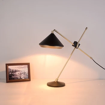 Nordică Modernă Cu Led-Uri Lampă De Masă Unghi Reglabil Noptieră Veioză Iluminat Interior Camera De Zi Dormitor Decor Studiu Lampa De Birou