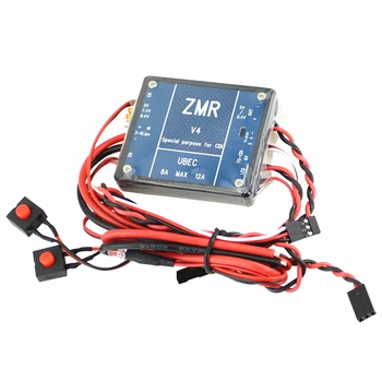 ZMR-UBEC 8A dual BEC voltage regulator module de Putere-off pentru LED RCGF RC Motor