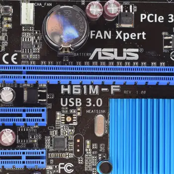 ASUS H61M-F Placa de baza 1155 DDR3 Placa de baza LGA 1155, Intel H61 Suport Kit Xeon E3 1230 v2 i7 3770K Procesoare 16GB Memorie PCIe 3.0