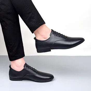 Zapatos Casuales Hombre Para Pantofi Casual Pentru Bărbați, Moda pentru Barbati din Piele 2020 Bărbați Zapatos Casuales Respirabil Om de Pantofi