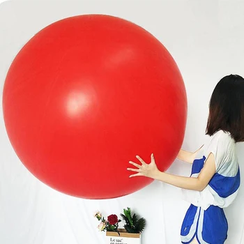 72 Inch de mare balon care detalia oameni balon Gigant Suplimentar & Latex Gros Balonul Rotund Eveniment Decor Pentru Petrecerea de Performanță
