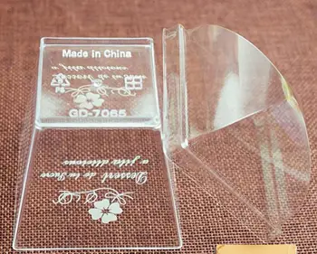200pcs Tiramisu cupa PS pahar de plastic transparent mousse de cupa cu trapezoidală rumeguș SN1395