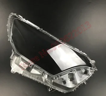 Auto Lumina Capace Abajur Fata Faruri Acoperire Lentile de Sticlă Coajă Capac Transparent Pentru Toyota RAV4 2016-2019