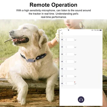 Animale de companie Locație Guler Multifunctional Câine GPS Tracker KG Smart wi-fi în timp Real de Urmărire Guler Pisica Găsi Dispozitivul sună Clopoțelul de Localizare