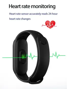 YBL020 Smart Band Bluetooth Fitness Brățară Bărbați Femei Tracker Sport Band Pedometru Heart Rate Monitor de Presiune sanguina