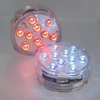 Submersibile cu LED Lumina de Noapte Controlat de la Distanță cu Baterii RGB Multi-Culori Lumini Pentru Petrecerea de Nunta Decor