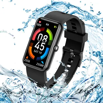 X38 Ceas Inteligent Bărbați Femei Smartwatch rezistent la apa Sănătate Tracker de Fitness Dreptunghi Sport Bratara Ceasuri Inteligente Pentru Android IOS