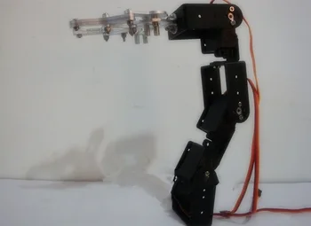 4 Dof Brațul Robotului montate pe Vehicul Robotic Manipulator pentru Smart Auto Rezervor Șasiu+Gheare Mecanice+4BUC High Torque Servo DIY Jucărie RC