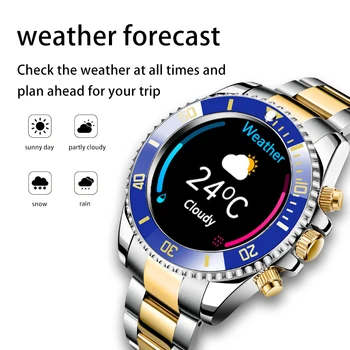 LIGE 2021 Nou de Lux Bărbați ceas Inteligent Ceas Sport Ecran Full Touch de apelare Bluetooth Rata de Inima IP68 rezistent la apa Smartwatch Pentru Bărbați